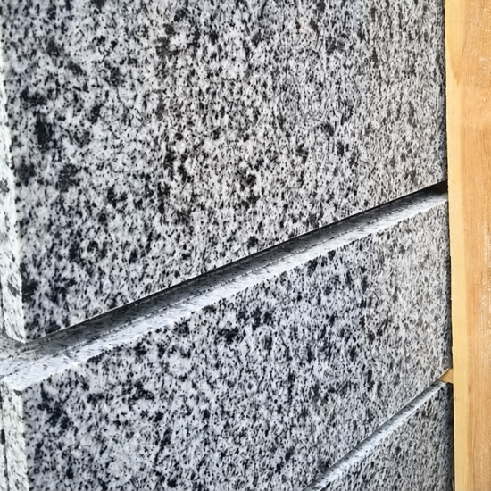 Granite Slabs with Wooden Bracing